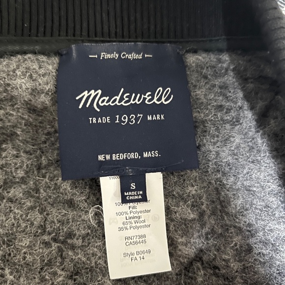 Madewell Reversible Vest - Size Small - Picture 4 of 8